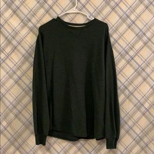 Dark green long sleeved sweater